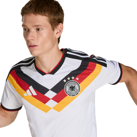 ADIDAS - Maglia Home Authentic Germany 26 - Uomo - White - image 8