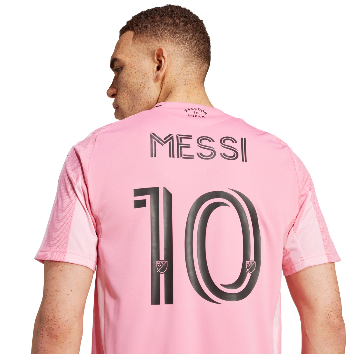ADIDAS - Maglia Home Authentic 25/26 Messi Inter Miami Cf - Uomo - Pink - image 6