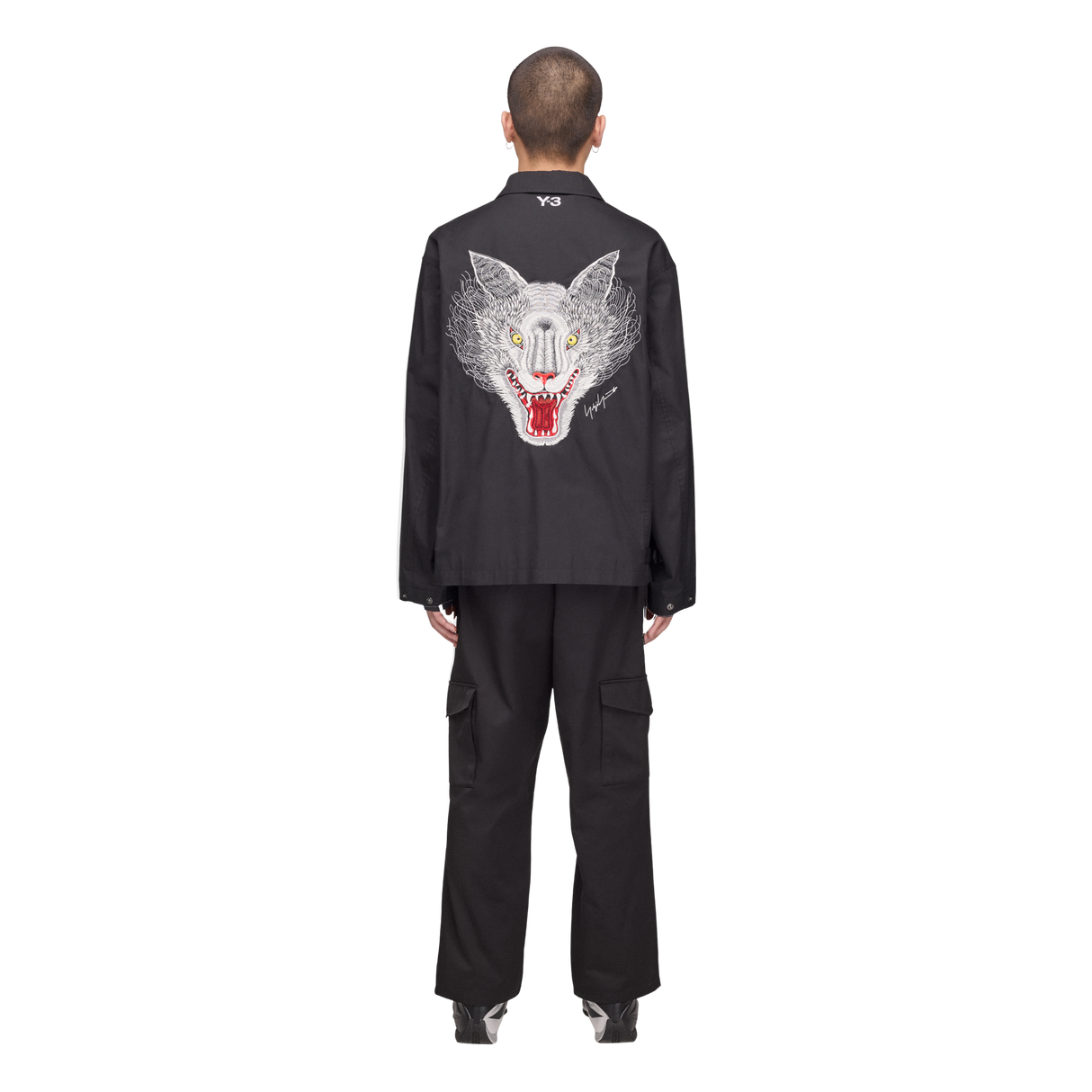 ADIDAS - Y-3 Mercedes - Amg Petronas Formula 1 Team Wolf Jacket - Black - image 3