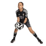 ADIDAS - Real Madrid 26/27 Home Goalkeeper Kids Kit - Black - image 8