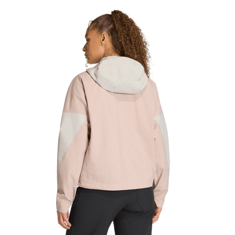 ADIDAS - Giacca A 2 Strati TERREX Xploric CLIMAPROOF - Donna - Brown - image 3