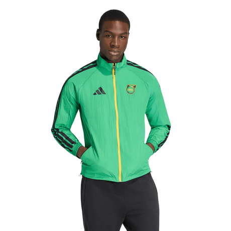 ADIDAS - Giacca Anthem Home Giamaica X Bob Marley - Uomo - Green - image 2