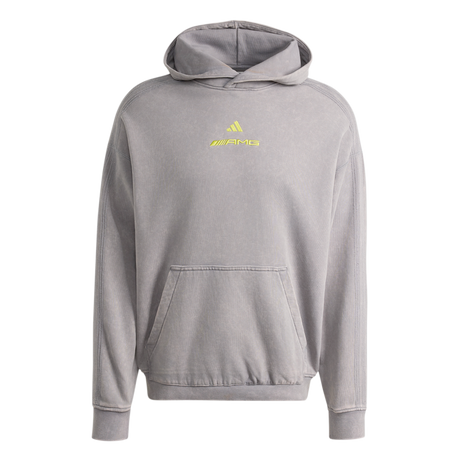 ADIDAS - Amg Washed Hoodie - Uomo - Grey - image 1