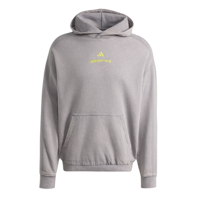 ADIDAS - Amg Washed Hoodie - Uomo - Grey - image 1