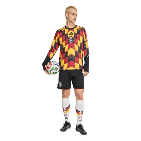 ADIDAS - Germany 26 Home Pre Match Warm Top - Uomo - Black - image 4