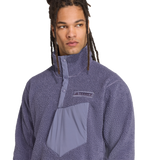 ADIDAS - Felpa TERREX Xploric High Pile Fleece Pullover - Uomo - Purple - image 5