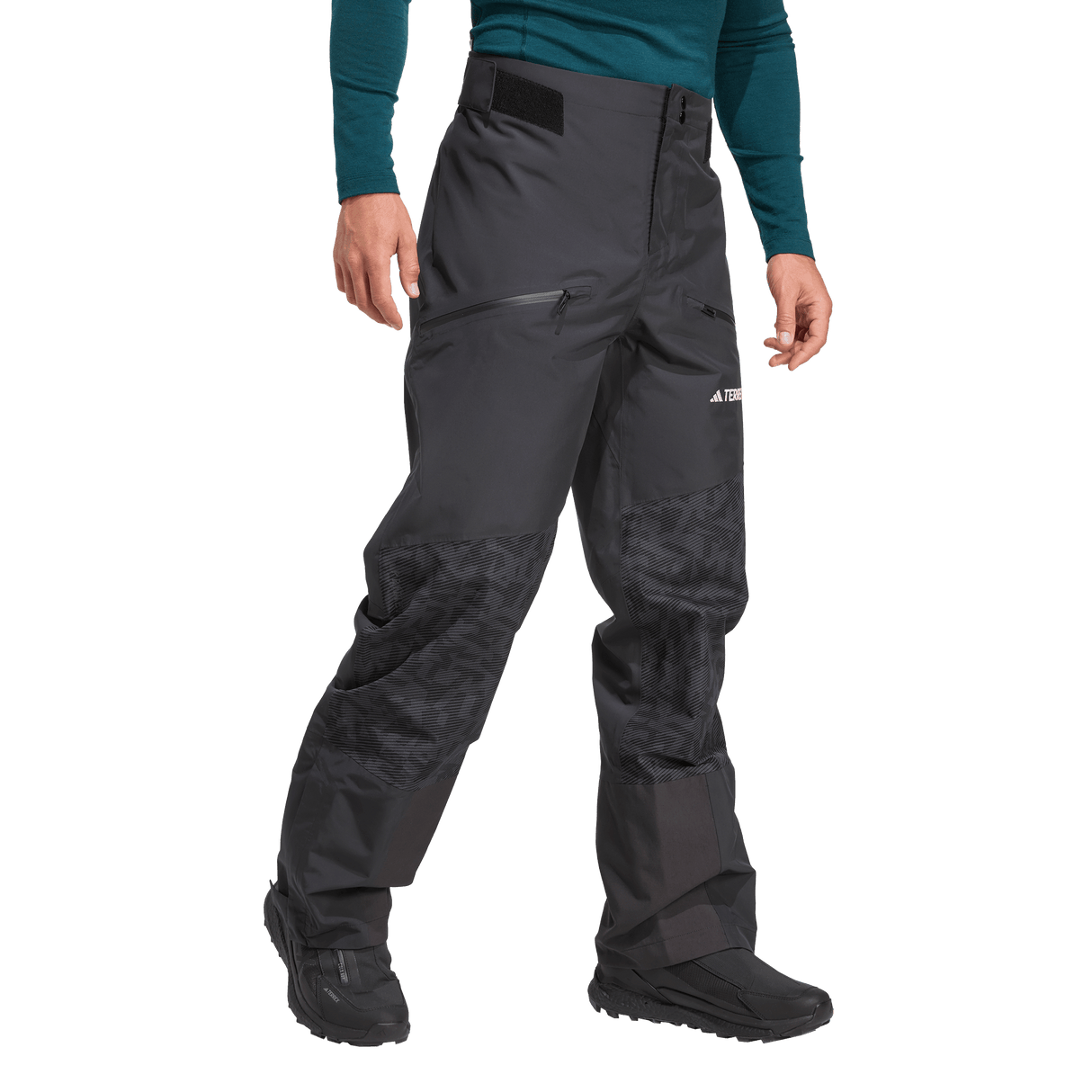 ADIDAS - Pantaloni TERREX Xperior Hybrid PRIMEKNIT CLIMAPROOF+ - Uomo - Black - image 3