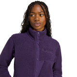 ADIDAS - Felpa TERREX Xploric High Pile Fleece Pullover - Donna - Purple - image 6