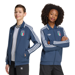 ADIDAS - Italy Away Anthem Jacket Kids - Blue - image 8