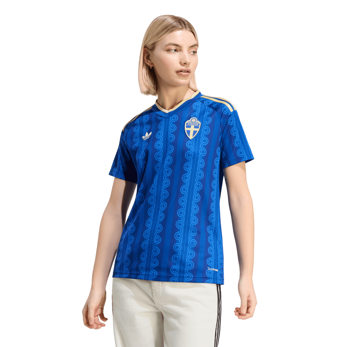 ADIDAS - Sweden 26 Away Jersey - Donna - Blue - image 3