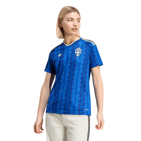 ADIDAS - Sweden 26 Away Jersey - Donna - Blue - image 3