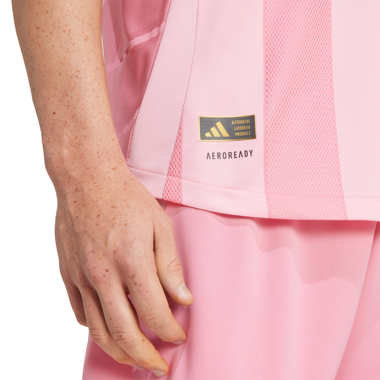 ADIDAS - Maglia Home Authentic 25/26 Messi Inter Miami Cf - Uomo - Pink - image 7