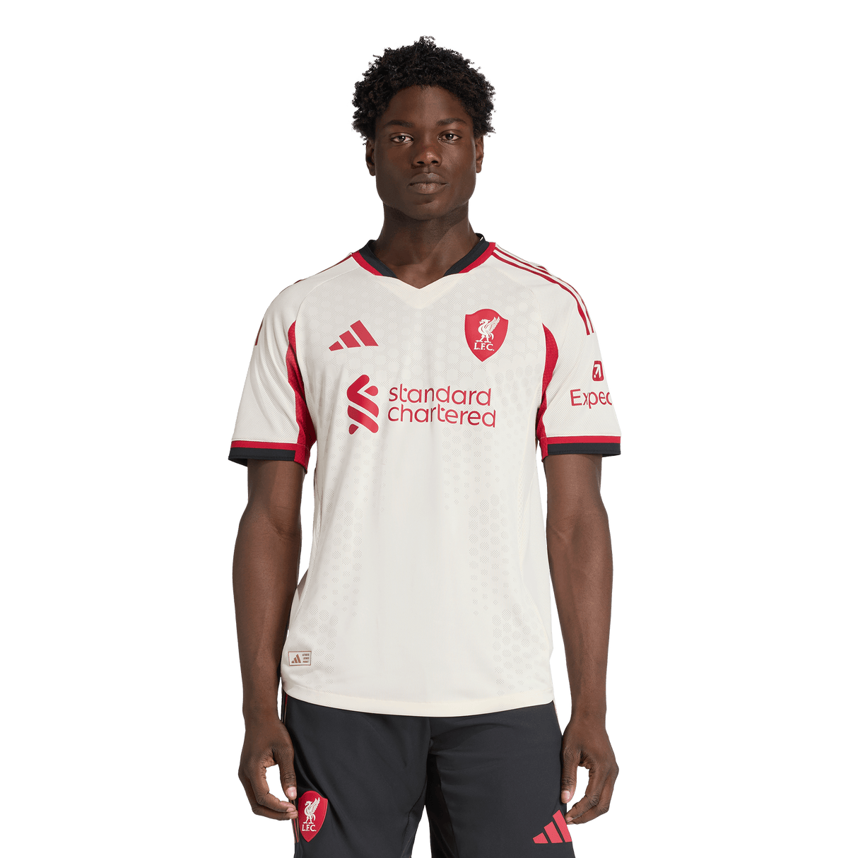 ADIDAS - Maglia Away Authentic Liverpool Fc 25/26 - Uomo - White - image 3