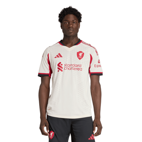 ADIDAS - Maglia Away Authentic Liverpool Fc 25/26 - Uomo - White - image 3
