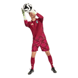 ADIDAS - Italia 26 Maglia Home Goalkeeper Long Sleeve - Uomo - Burgundy - image 5