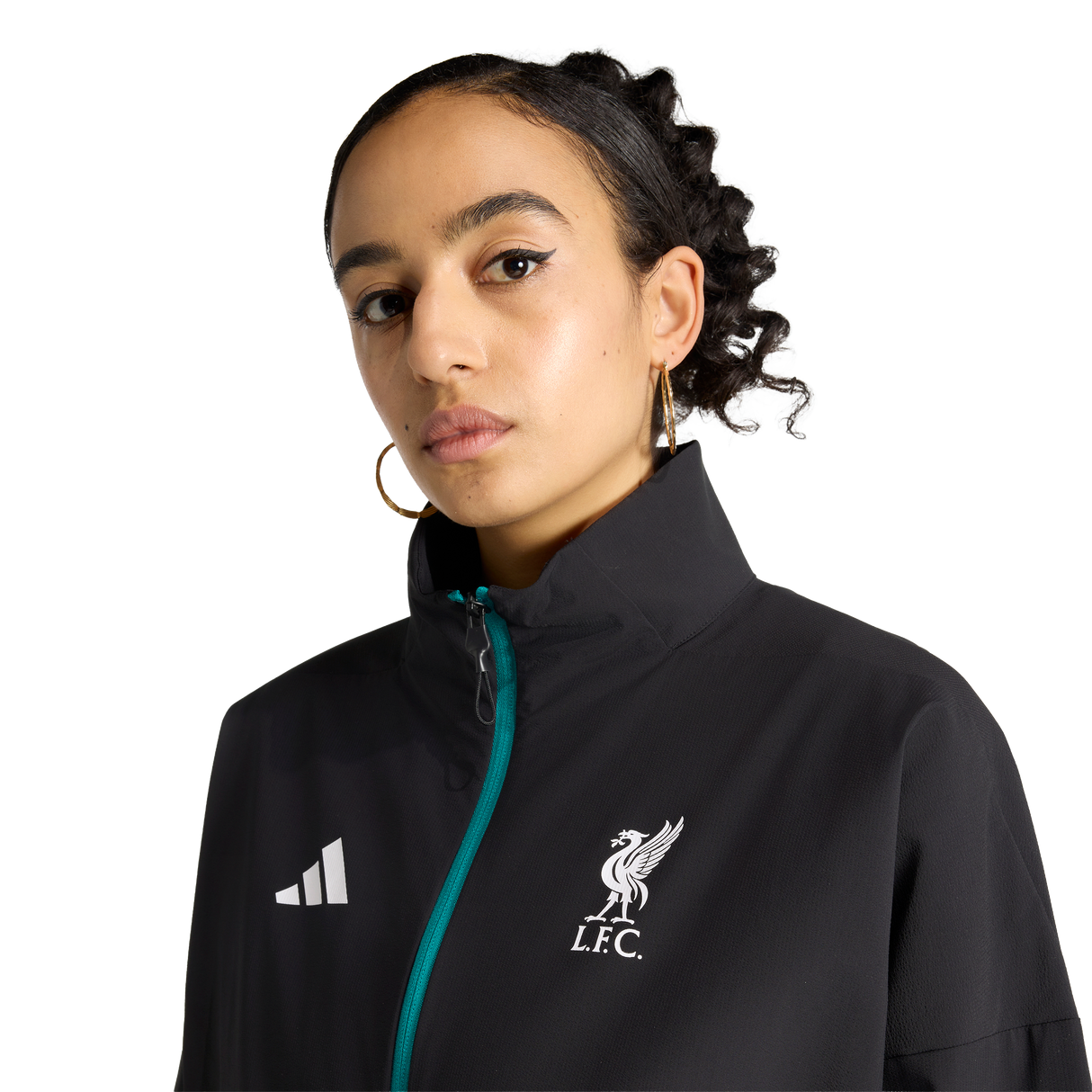 ADIDAS - Liverpool Fc Z.N.E. Anthem Jacket - Donna - Black - image 5