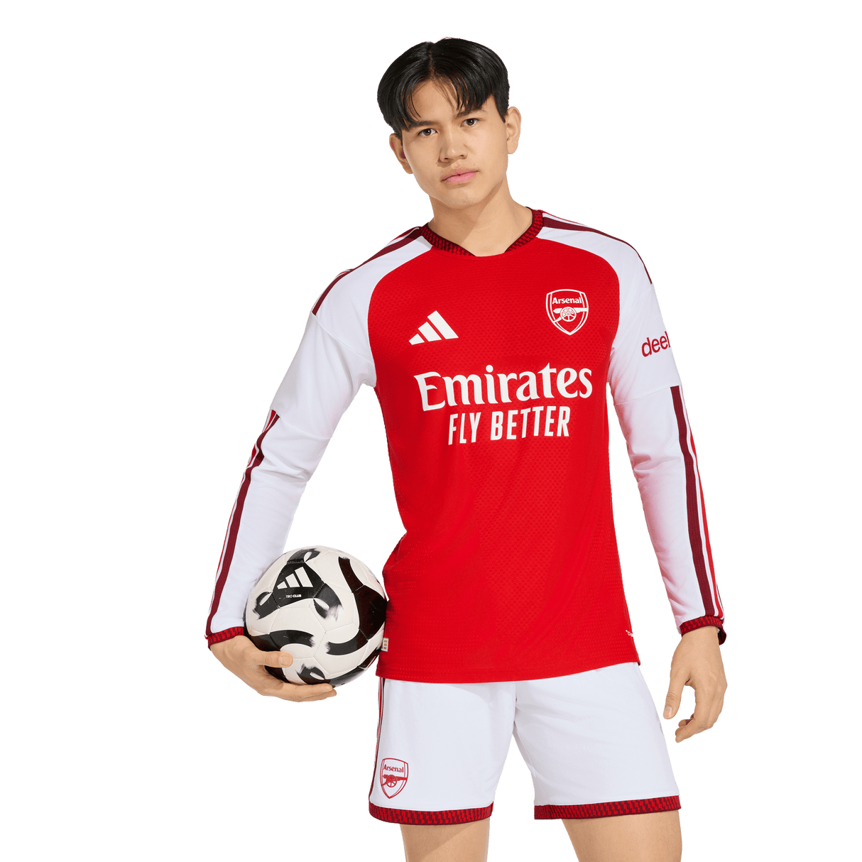 ADIDAS - Arsenal Fc 26/27 Home Authentic Longsleeve Jersey - Uomo - Red - image 3
