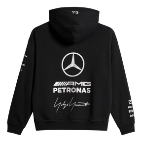 ADIDAS - Y-3 Mercedes - Amg Petronas Formula 1 Team Hoodie - Black - image 10
