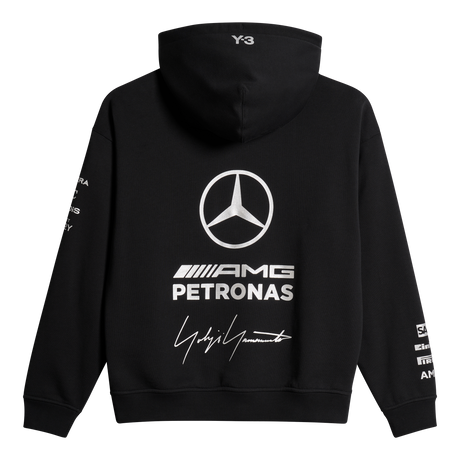 ADIDAS - Y-3 Mercedes - Amg Petronas Formula 1 Team Hoodie - Black - image 10