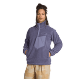 ADIDAS - Felpa TERREX Xploric High Pile Fleece Pullover - Uomo - Purple - image 2