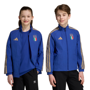 ADIDAS - Italy Home Anthem Jacket Kids - Blue - image 7