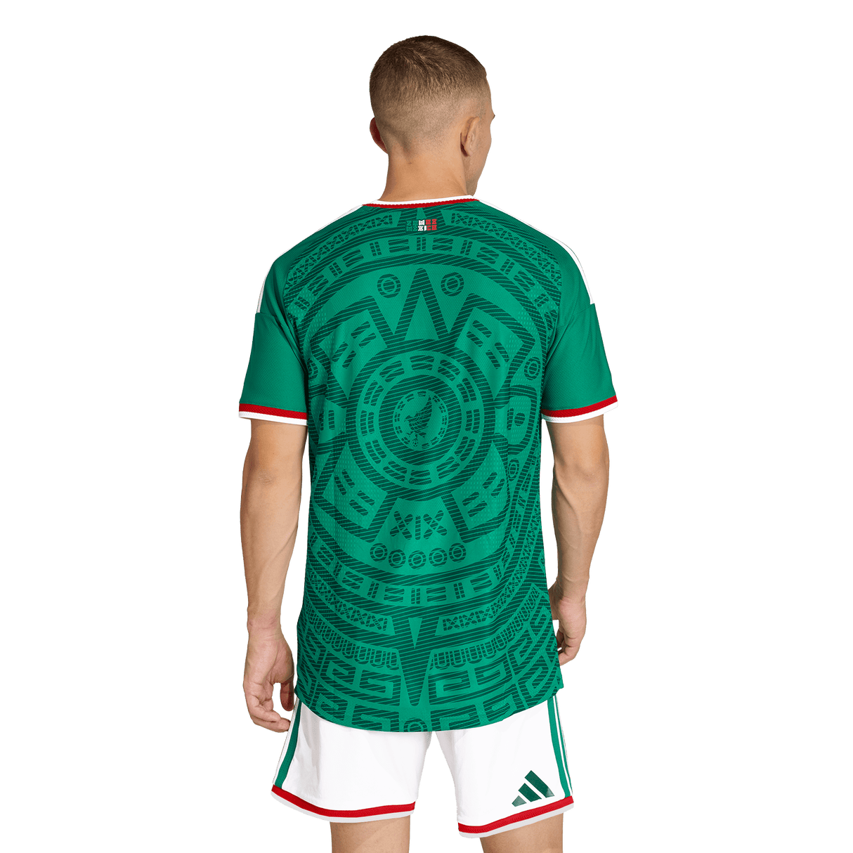 ADIDAS - Maglia Home Authentic Mexico 26 - Uomo - Green - image 4