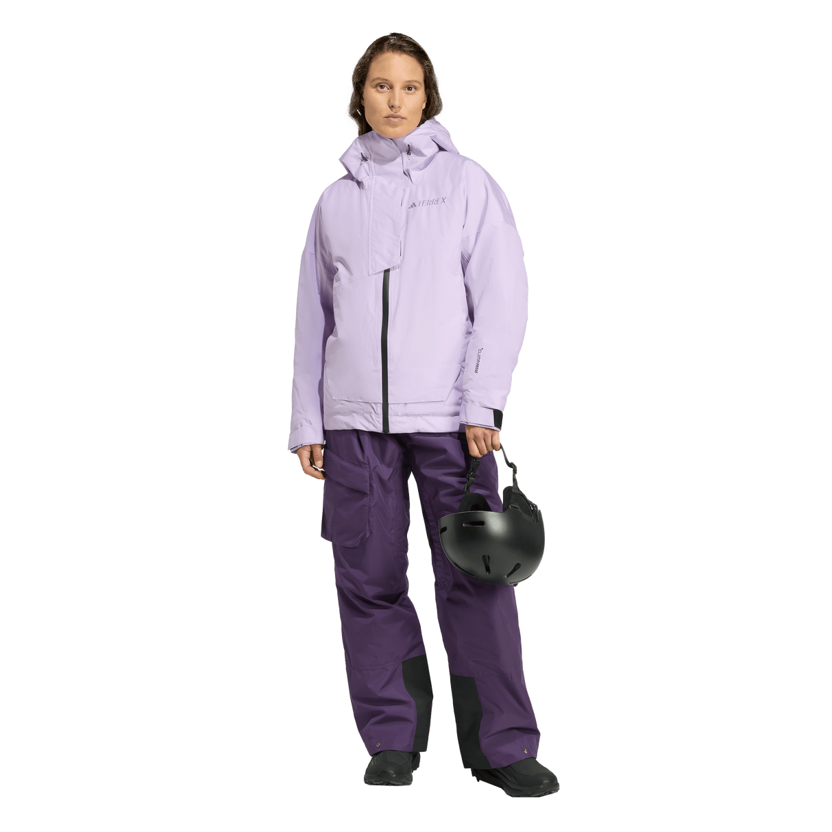 ADIDAS - Giacca TERREX Xploric 2 Layer Insulated CLIMAPROOF - Donna - Purple - image 6