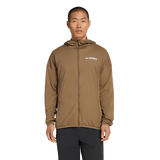 ADIDAS - Giacca Con Cappuccio TERREX Xperior CLIMAWARM+ Wind Light Fleece - Uomo - image 9