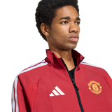 ADIDAS - Manchester United Home Anthem Jacket - Uomo - Red - image 5