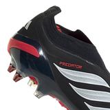 ADIDAS - Scarpe Da Calcio Predator Elite Laceless Soft Ground - Black - image 8