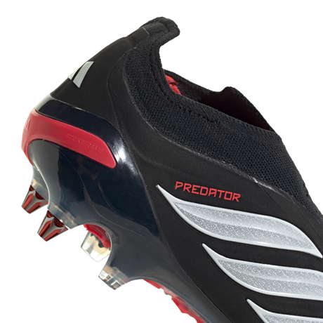 ADIDAS - Scarpe Da Calcio Predator Elite Laceless Soft Ground - Black - image 8