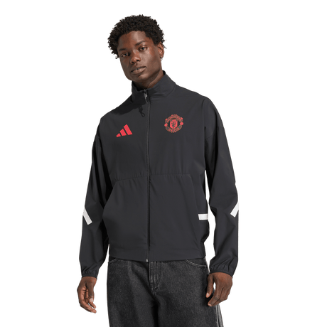 ADIDAS - Manchester United Z.N.E. Anthem Jacket - Uomo - Black - image 2