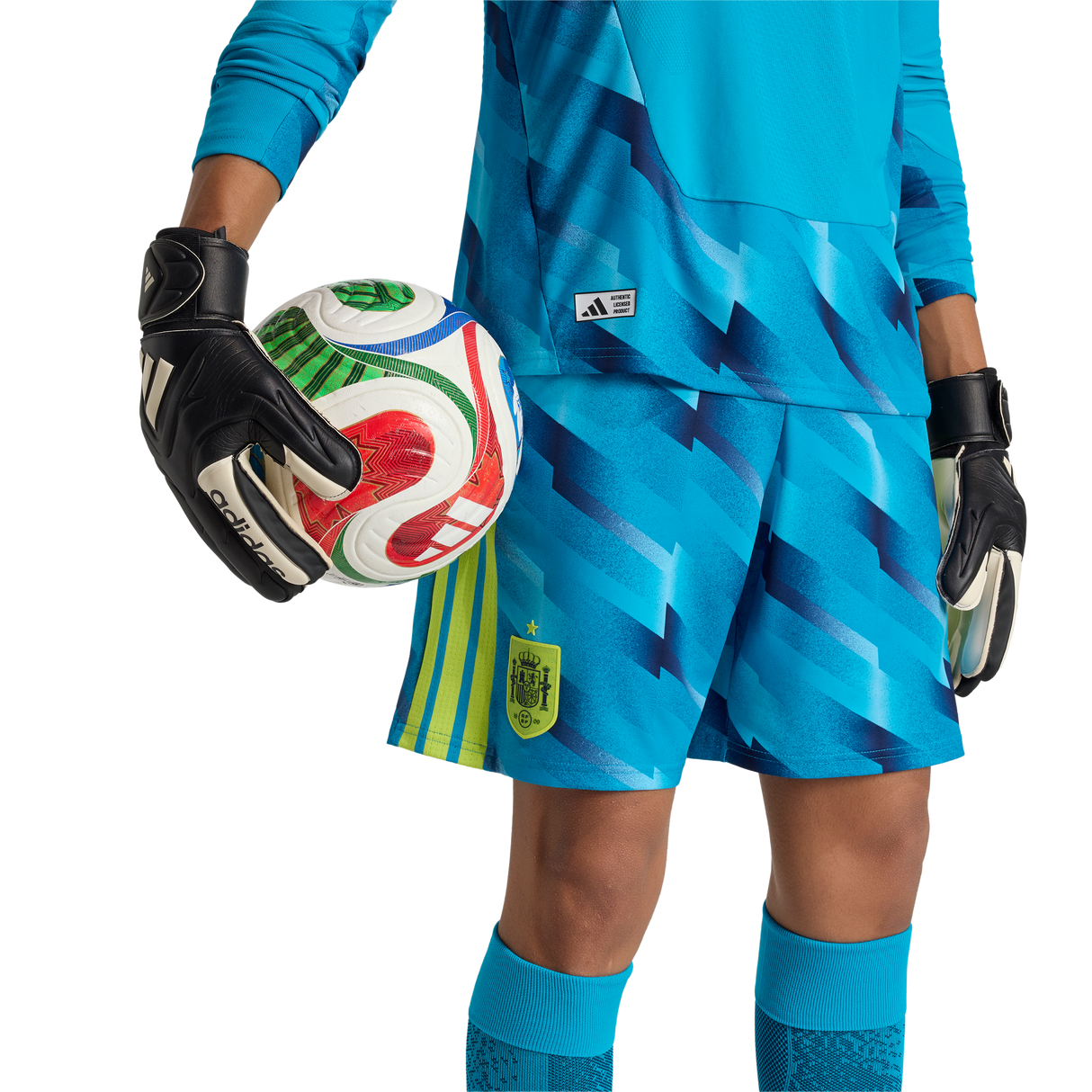 ADIDAS - Spain 26 Home Authentic Goalkeeper Jersey Ls - Uomo - Blue - image 8
