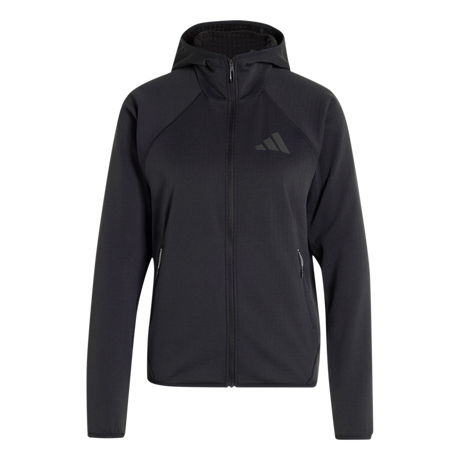 ADIDAS - TERREX Xperior CLIMAWARM+ Ventknit Fleece Hooded Jacket - Donna - Black - image 6