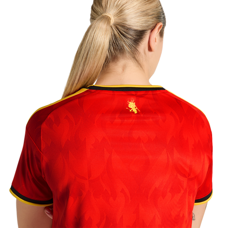 ADIDAS - Maglia Home Belgium 26 - Donna - Red - image 6