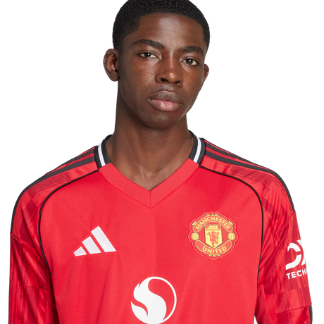 ADIDAS - Maglia Da Casa A Manica Lunga 25/26 Manchester United - Uomo - Red - image 7
