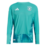ADIDAS - Germany 26 Home Authentic Goalkeeper Long Sleeve Jersey - Uomo - Green - image 1