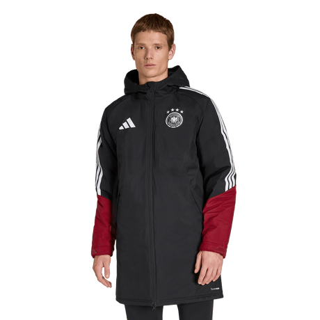 ADIDAS - Germany 26 Tiro Stadium Parka - Uomo - Black - image 2