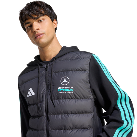 ADIDAS - Giacca Imbottita Dna Mercedes-Amg Petronas Formula 1 Team - Uomo - Black - image 5