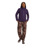 ADIDAS - Felpa TERREX Xploric High Pile Fleece Pullover - Donna - Purple - image 5