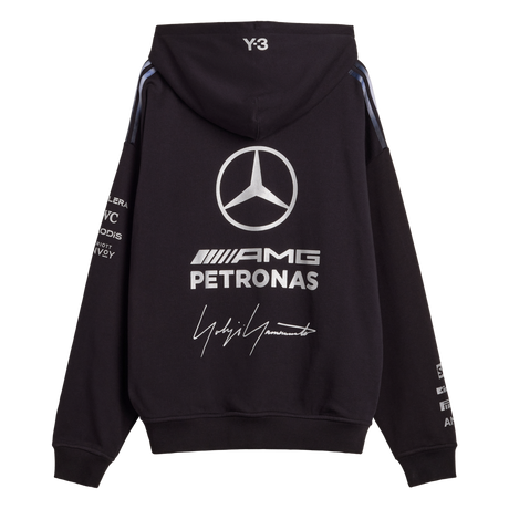 ADIDAS - Y-3 Mercedes - Amg Petronas Formula 1 Team Hoodie - Black - image 9