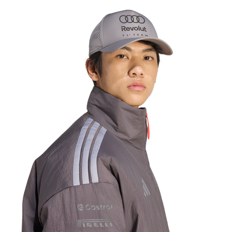 ADIDAS - Audi Revolut Formula One Team 2026 Engineers & Marketing Padded Jacket - Uomo - Black - image 7