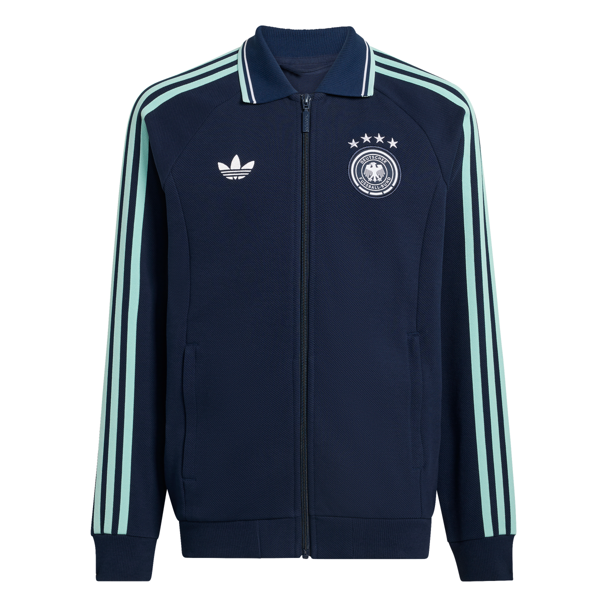 ADIDAS - Germany Away Anthem Jacket Kids - Blue - image 1