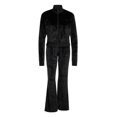 ADIDAS - Tuta Da Ginnastica In Velluto Glam - Donna - Black - image 2
