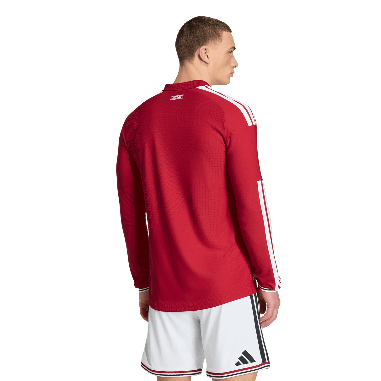 ADIDAS - Manchester United 26/27 Home Authentic Jersey Longsleeve - Uomo - Red - image 4