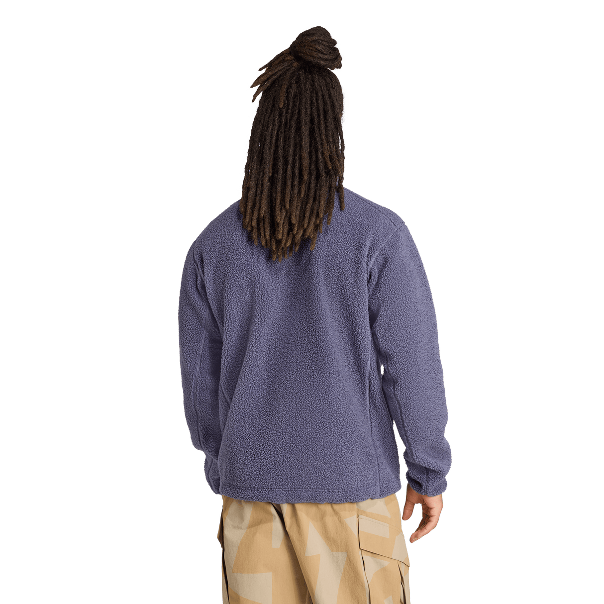 ADIDAS - Felpa TERREX Xploric High Pile Fleece Pullover - Uomo - Purple - image 3