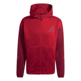 ADIDAS - Z.N.E. Full Zip - Uomo - Red - image 1