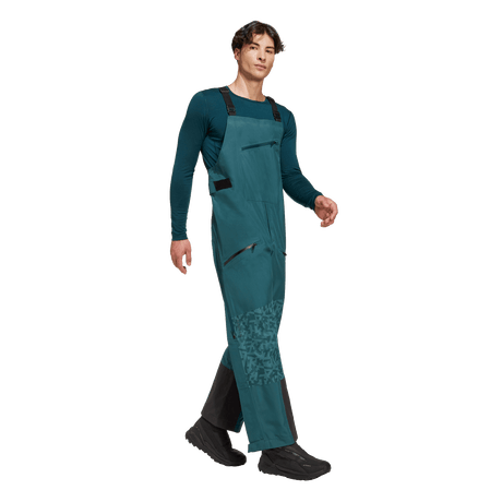ADIDAS - TERREX Xperior Hybrid PRIMEKNIT CLIMAPROOF Bib Pants - Uomo - Blue - image 4