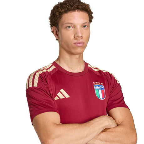 ADIDAS - Maglia Italia 26 Home Goalkeeper - Uomo - Burgundy - image 8
