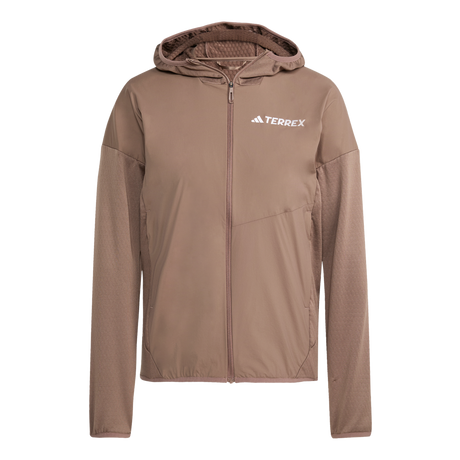 ADIDAS - Giacca Con Cappuccio TERREX Xperior CLIMAWARM+ Wind Light Fleece - Donna - image 8